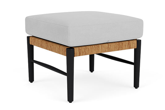Lloyd Flanders - Galloway Ottoman In Tortoiseshell Finish With Sandberg Dove Fabric - 2390171112022 view 2
