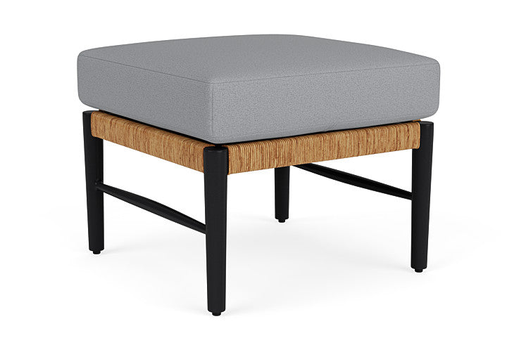 Lloyd Flanders - Galloway Ottoman In Tortoiseshell Finish With Sandberg Pewter Fabric - 2390171112029 view 1