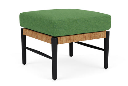 Lloyd Flanders - Galloway Ottoman In Tortoiseshell Finish With Seadog Botanical Fabric - 2390171112066 view 1
