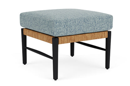 Lloyd Flanders - Galloway Ottoman In Tortoiseshell Finish With Serene Ocean Fabric - 2390171112032 view 1