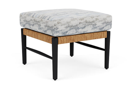 Lloyd Flanders - Galloway Ottoman In Tortoiseshell Finish With Stratosphere Cloud Fabric - 2390171111966 view 1