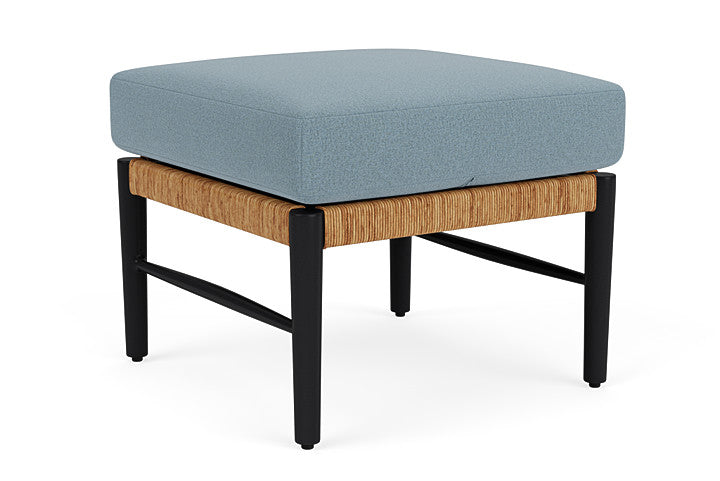 Lloyd Flanders - Galloway Ottoman In Tortoiseshell Finish With Unearth Mist Fabric - 2390171112068 view 2