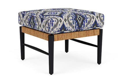 Lloyd Flanders - Galloway Ottoman In Tortoiseshell Finish With Yoko Mediterranean Fabric - 239017111705 view 2