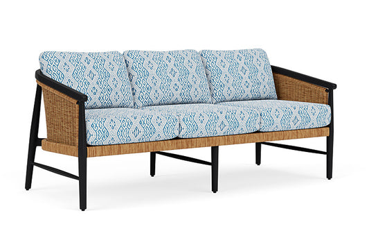 Lloyd Flanders - Galloway Sofa In Tortoiseshell Finish With Aman Capri Fabric - 2390551111800 view 1
