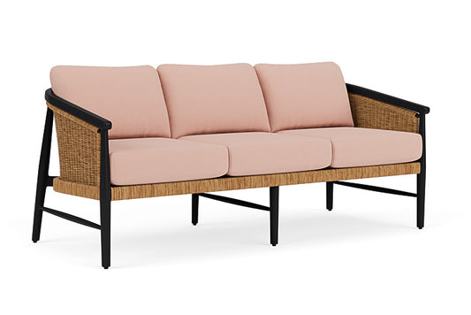 Lloyd Flanders - Galloway Sofa In Tortoiseshell Finish With Azulu Clay Fabric - 2390551112033 view 1