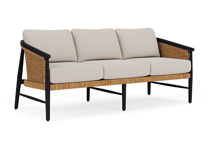 Lloyd Flanders - Galloway Sofa In Tortoiseshell Finish With Azulu Twine Fabric - 2390551112034 view 1