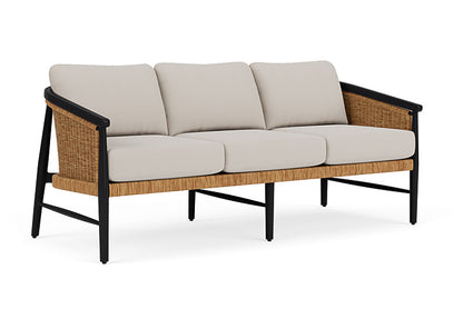 Lloyd Flanders - Galloway Sofa In Tortoiseshell Finish With Azulu Twine Fabric - 2390551112034 view 1