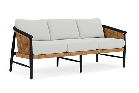 Lloyd Flanders - Galloway Sofa In Tortoiseshell Finish With Bright Side Fog Fabric - 2390551112012 view 1