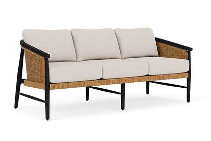 Lloyd Flanders - Galloway Sofa In Tortoiseshell Finish With Canvas Canvas Fabric - 239055111319 view 1