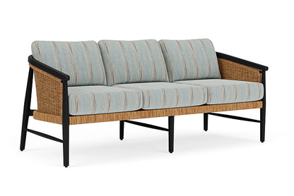 Lloyd Flanders - Galloway Sofa In Tortoiseshell Finish With Colorwave Mist Fabric - 2390551112072 view 1