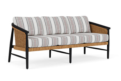 Lloyd Flanders - Galloway Sofa In Tortoiseshell Finish With Deering Cadet Fabric - 2390551112047 view 1
