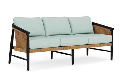 Lloyd Flanders - Galloway Sofa In Tortoiseshell Finish With Demo Mist Fabric - 239055111066 view 1