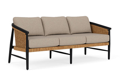 Lloyd Flanders - Galloway Sofa In Tortoiseshell Finish With Demo Oatmeal Fabric - 239055111080 view 1