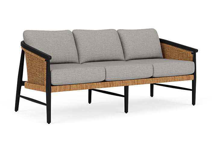 Lloyd Flanders - Galloway Sofa In Tortoiseshell Finish With Demo Stone Fabric - 239055111095 view 1