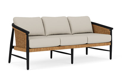 Lloyd Flanders - Galloway Sofa In Tortoiseshell Finish With Fife Fog Fabric - 239055111181 view 1
