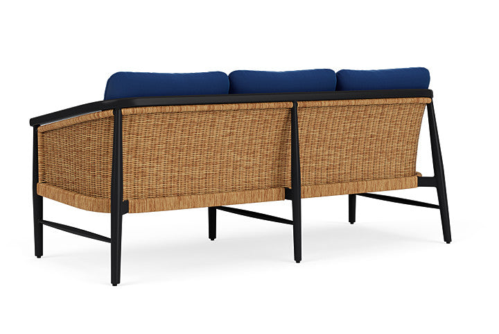 Lloyd Flanders - Galloway Sofa In Tortoiseshell Finish With Flagship Lapis Fabric - 2390551111813 view 2