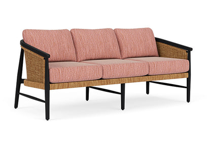 Lloyd Flanders - Galloway Sofa In Tortoiseshell Finish With Friendly Carnival Fabric - 2390551112043 view 1