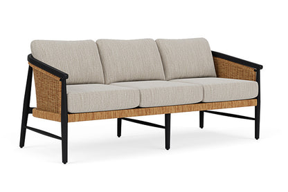 Lloyd Flanders - Galloway Sofa In Tortoiseshell Finish With Friendly Flax Fabric - 2390551112026 view 1