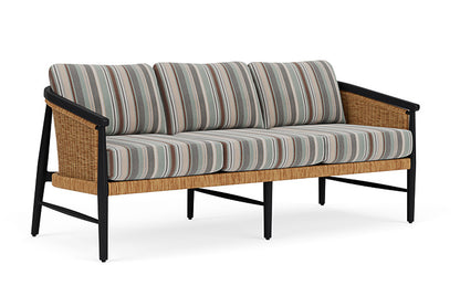 Lloyd Flanders - Galloway Sofa In Tortoiseshell Finish With Lima Heron Fabric - 239055111067 view 1