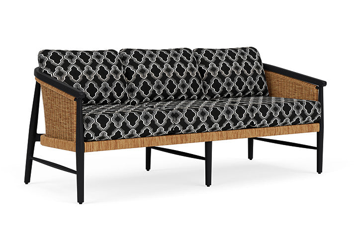 Lloyd Flanders - Galloway Sofa In Tortoiseshell Finish With Luna Onyx Fabric - 2390551112071 view 1