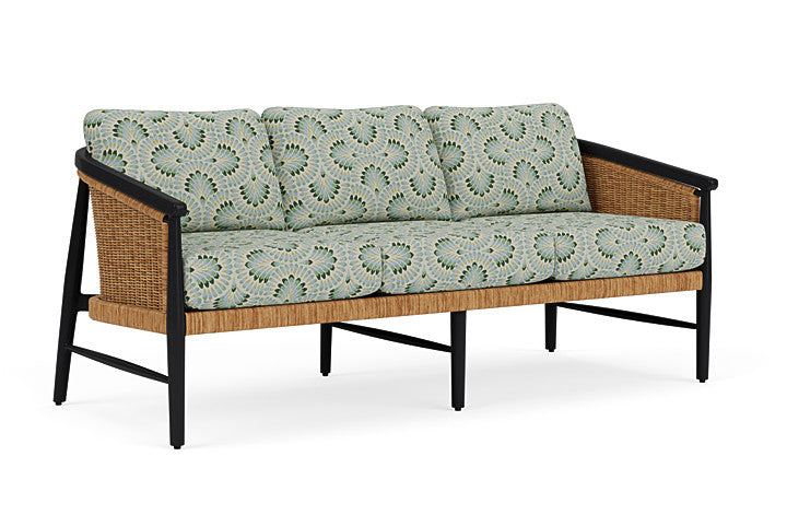 Lloyd Flanders - Galloway Sofa In Tortoiseshell Finish With Plume Spring Fabric - 2390551112085 view 1