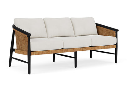 Lloyd Flanders - Galloway Sofa In Tortoiseshell Finish With Rollo Linen Fabric - 2390551112020 view 1