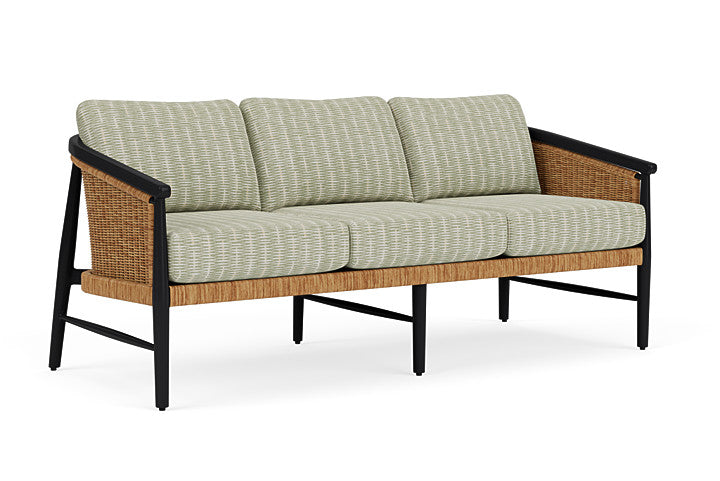 Lloyd Flanders - Galloway Sofa In Tortoiseshell Finish With Romulo Laurel Fabric - 2390551112049 view 1
