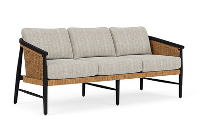 Lloyd Flanders - Galloway Sofa In Tortoiseshell Finish With Romulo Mineral Fabric - 2390551112050 view 1