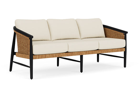 Lloyd Flanders - Galloway Sofa In Tortoiseshell Finish With Sailcloth Sailor Fabric - 239055111434 view 1