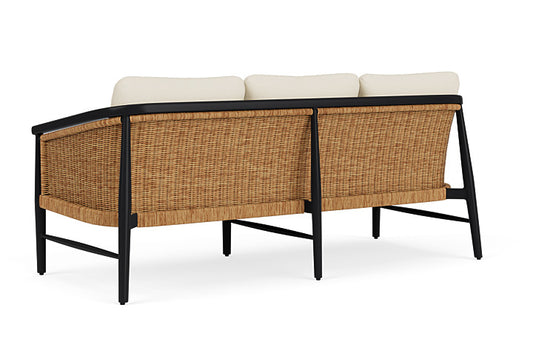 Lloyd Flanders - Galloway Sofa In Tortoiseshell Finish With Sailcloth Sailor Fabric - 239055111434 view 2