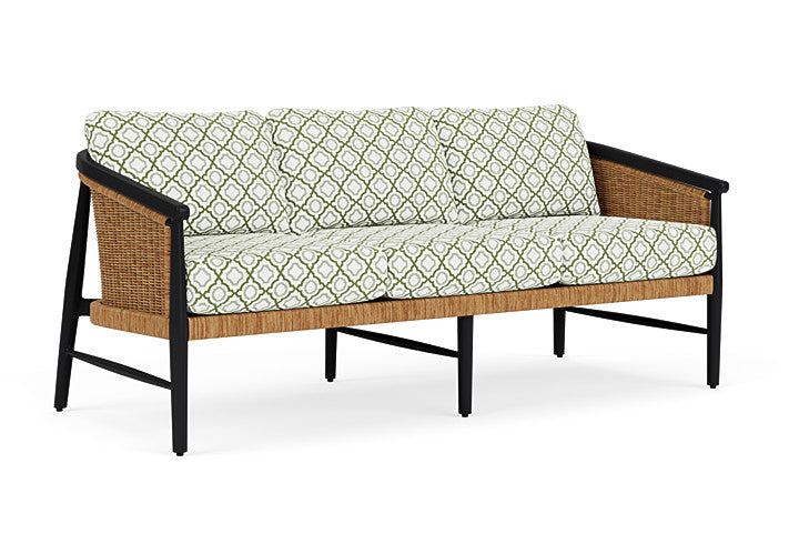 Lloyd Flanders - Galloway Sofa In Tortoiseshell Finish With Savannah Green Fabric - 2390551112064 view 1