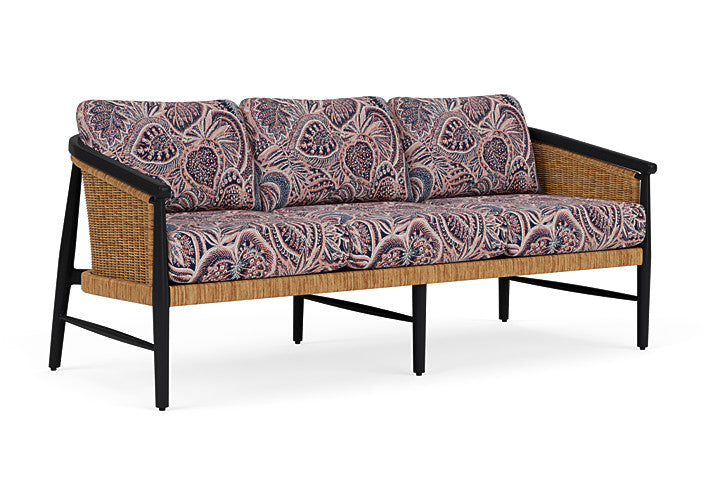 Lloyd Flanders - Galloway Sofa In Tortoiseshell Finish With Sensiblity Splendor Fabric - 2390551112082 view 1