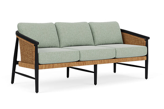 Lloyd Flanders - Galloway Sofa In Tortoiseshell Finish With Serene Spa Fabric - 2390551112031 view 1