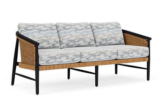 Lloyd Flanders - Galloway Sofa In Tortoiseshell Finish With Stratosphere Cloud Fabric - 2390551111966 view 1