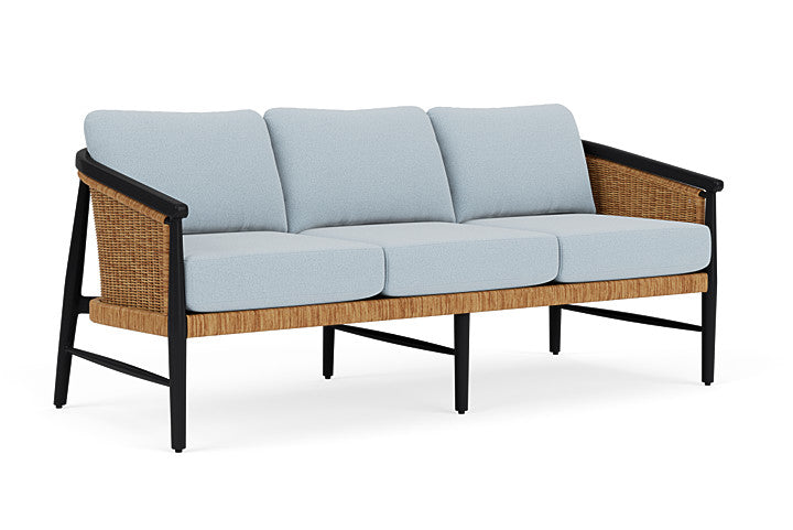 Lloyd Flanders - Galloway Sofa In Tortoiseshell Finish With Unearth Dew Fabric - 2390551112084 view 1