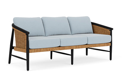 Lloyd Flanders - Galloway Sofa In Tortoiseshell Finish With Unearth Dew Fabric - 2390551112084 view 1