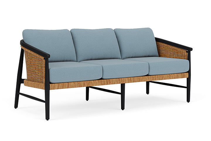 Lloyd Flanders - Galloway Sofa In Tortoiseshell Finish With Unearth Mist Fabric - 2390551112068 view 1