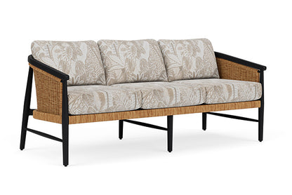 Lloyd Flanders - Galloway Sofa In Tortoiseshell Finish With Wayfarer Dune Fabric - 2390551112073 view 1