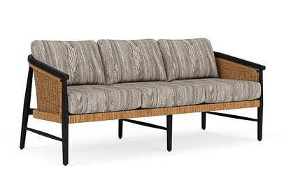Lloyd Flanders - Galloway Sofa In Tortoiseshell Finish With Woodgrain Ash Fabric - 239055111723 view 1