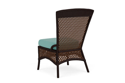 Lloyd Flanders - Grand Traverse Armless Dining Chair In Caramel Finish With Fife Aruba Fabric - 71307036748 view 2