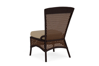 Lloyd Flanders - Grand Traverse Armless Dining Chair In Caramel Finish With Fife Sahara Fabric - 71307036742 view 2