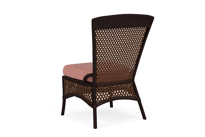 Lloyd Flanders - Grand Traverse Armless Dining Chair In Caramel Finish With Friendly Carnival Fabric - 713070362043 view 2