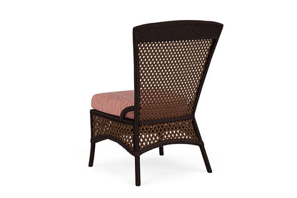 Lloyd Flanders - Grand Traverse Armless Dining Chair In Caramel Finish With Friendly Carnival Fabric - 713070362043 view 2