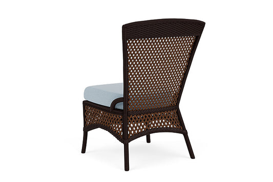 Lloyd Flanders - Grand Traverse Armless Dining Chair In Caramel Finish With Unearth Dew Fabric - 713070362084 view 2