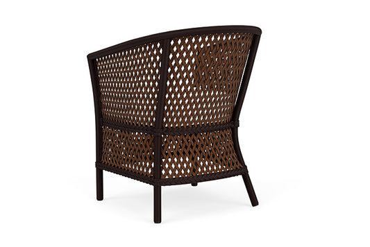 Lloyd Flanders - Grand Traverse Barrel Dining Chair In Caramel Finish With Friendly Natural Fabric - 713130362042 view 2