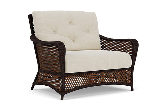 Lloyd Flanders - Grand Traverse Chair & A Half In Caramel Finish With Beach Natural Fabric - 713150362005 view 1