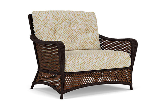 Lloyd Flanders - Grand Traverse Chair & A Half In Caramel Finish With Bebot Sisal Fabric - 713150362048 view 1