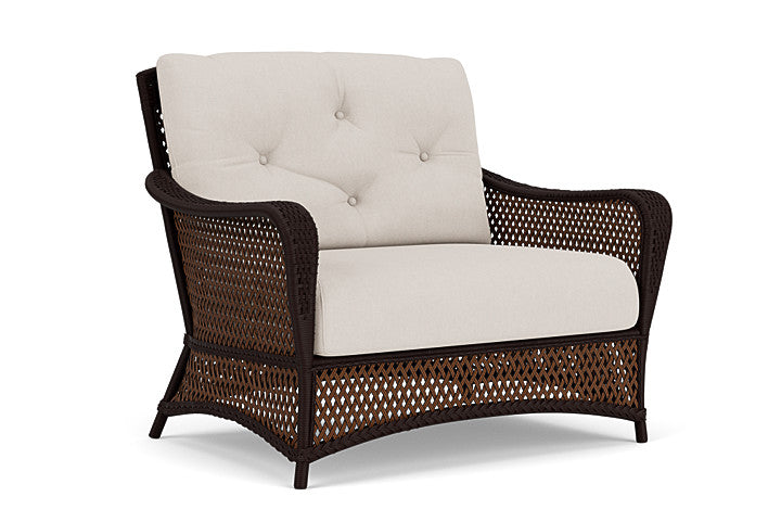 Lloyd Flanders - Grand Traverse Chair & A Half In Caramel Finish With Canvas Canvas Fabric - 71315036319 view 1