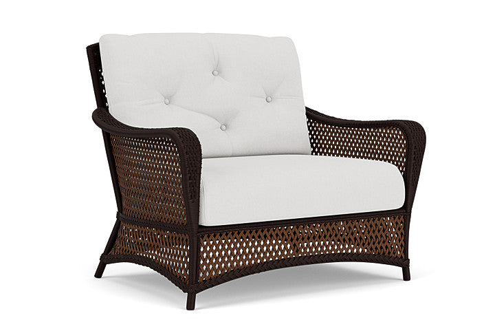 Lloyd Flanders - Grand Traverse Chair & A Half In Caramel Finish With Canvas Natural Fabric - 71315036159 view 1