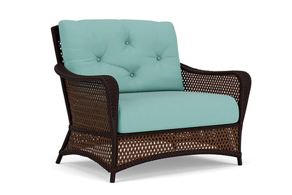 Lloyd Flanders - Grand Traverse Chair & A Half In Caramel Finish With Fife Aruba Fabric - 71315036748 view 1